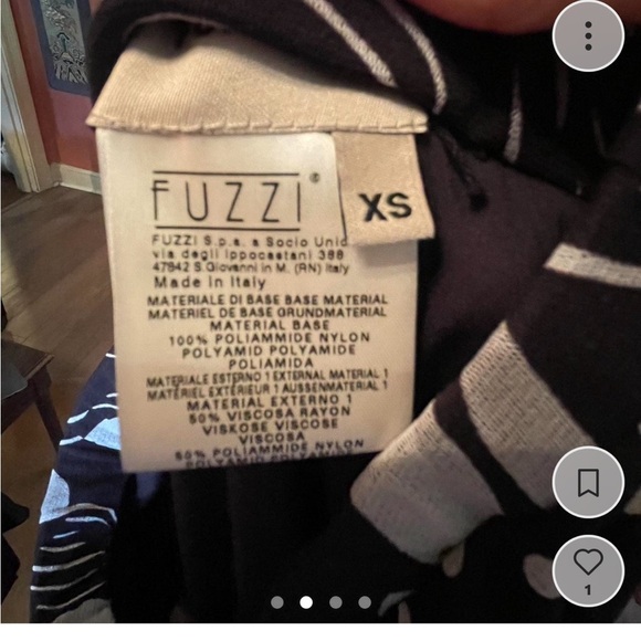 Y2K mesh and lace Blake and white mini skirt by FUZZI by Jean Paul Gaultier - Picture 2 of 4